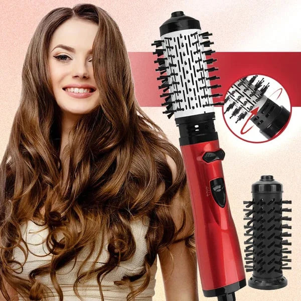 Hot Air Styler and Rotating Hair Dryer - flowerence