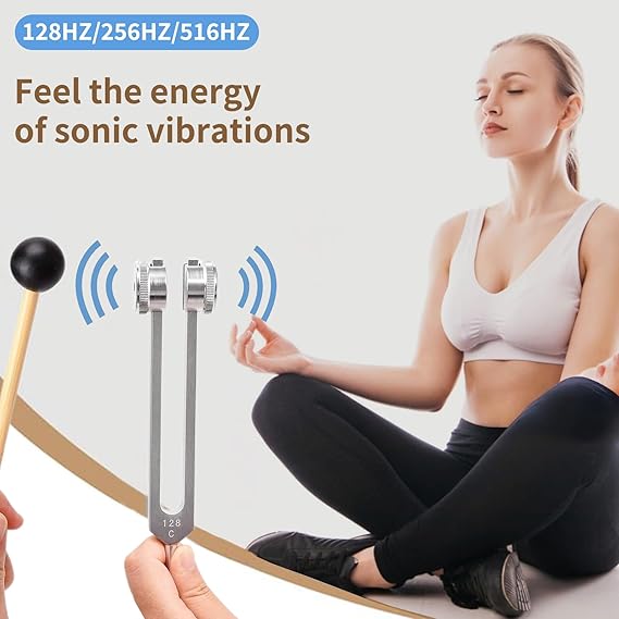 128 Hz Therapy Tuning Fork – Healing Instrument for Body & Mind