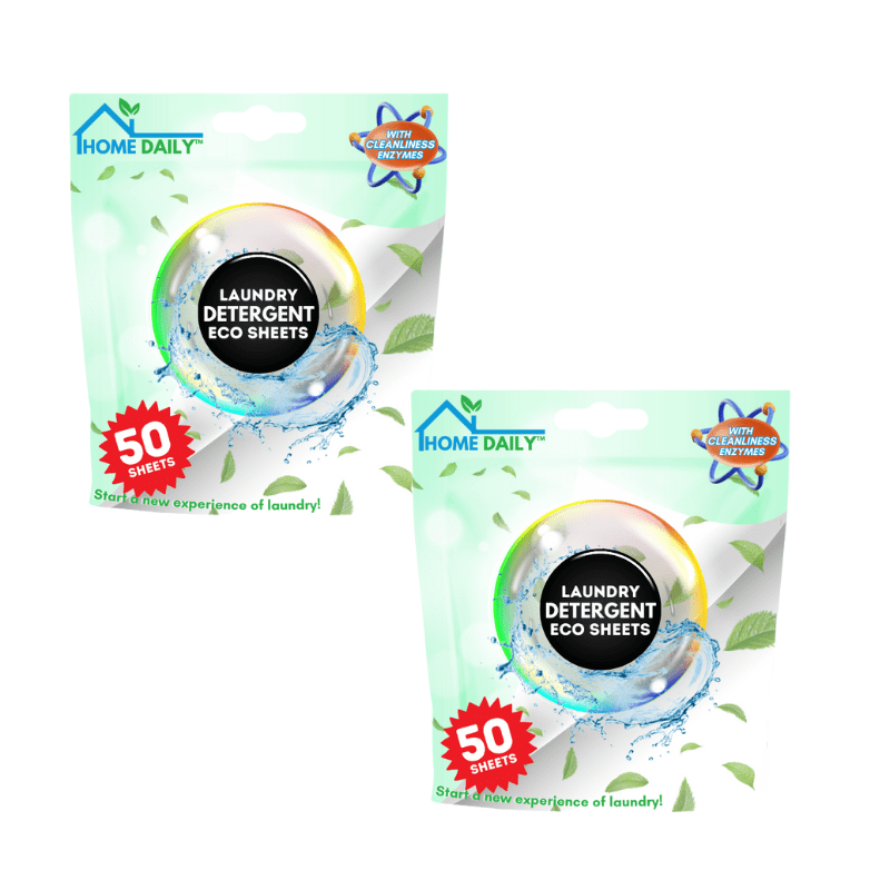 Home Daily™ Laundry Detergent Eco Sheets - flowerence