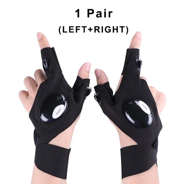 OFF-LED Flashlight Waterproof Gloves