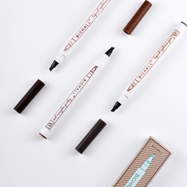 New Micro Fork Tip Waterproof Eyebrow Pencil - flowerence