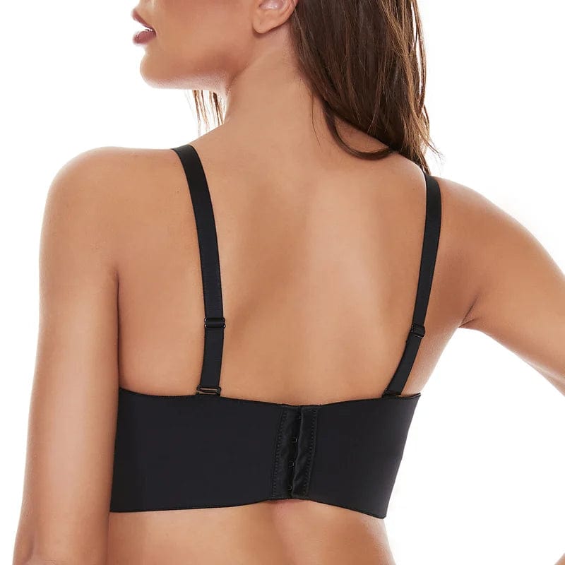 Full Support Non-Slip Convertible Bandeau Bra