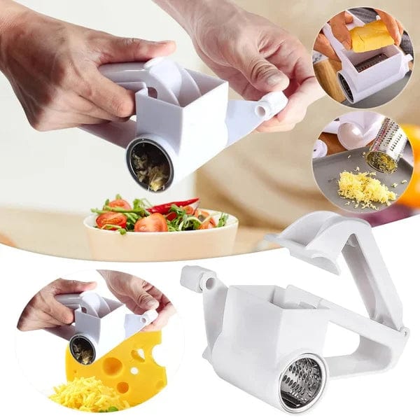 Manual Cutter Rotary Cheese Graters - flowerence