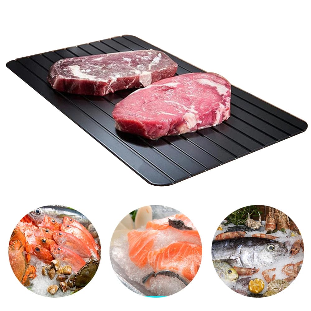 Aluminum Defrost Tray | Fast Defrosting Meat Tray