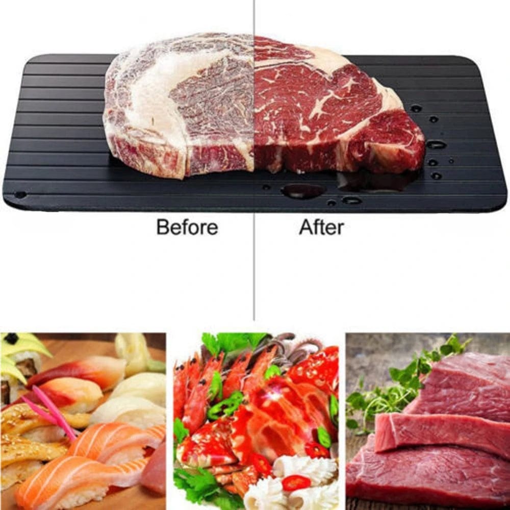 Aluminum Defrost Tray | Fast Defrosting Meat Tray