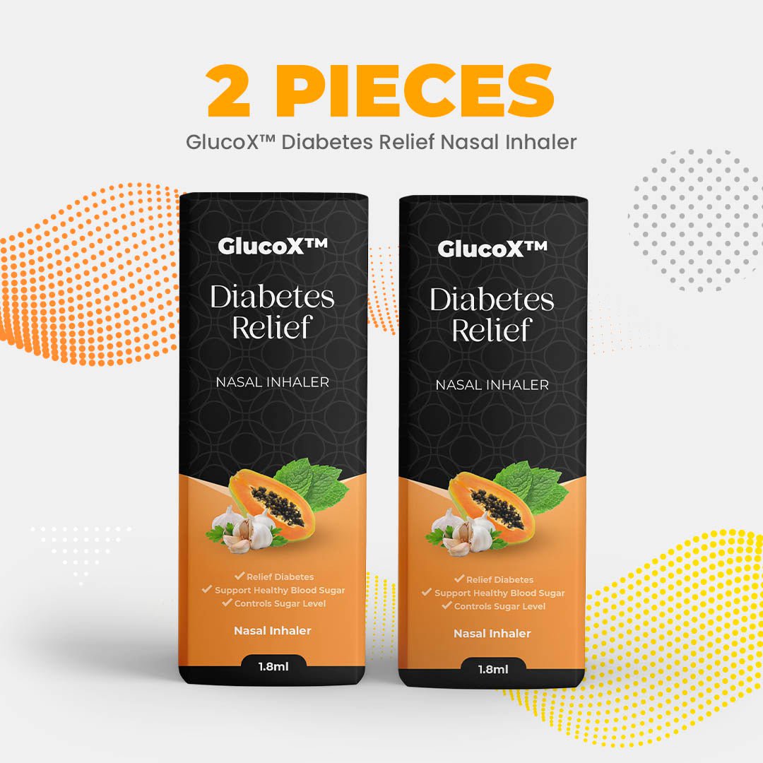 GlucoX™ Diabetes Relief Nasal Inhaler - flowerence