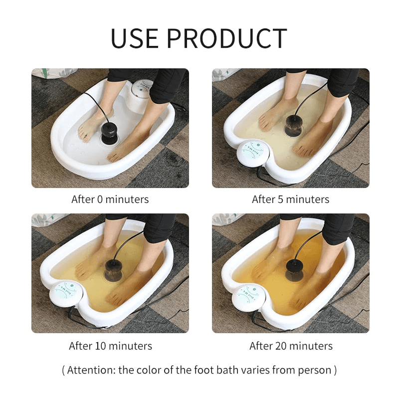 APROLO™ Portable Ionic Detox Foot Bath Machine - flowerence