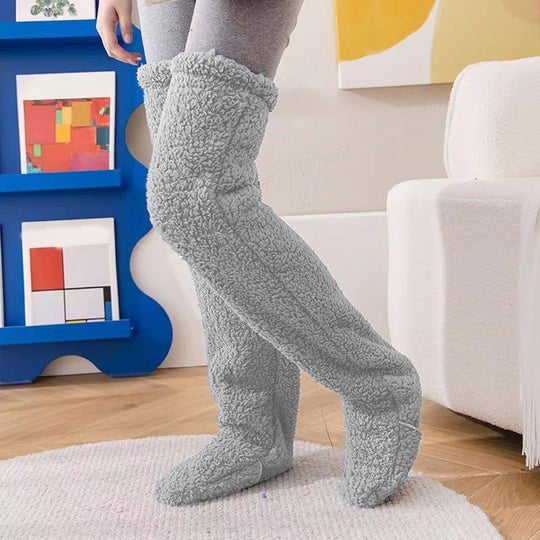 CozySnugs™ Fuzzy Sock Slippers (1 Pair) - flowerence