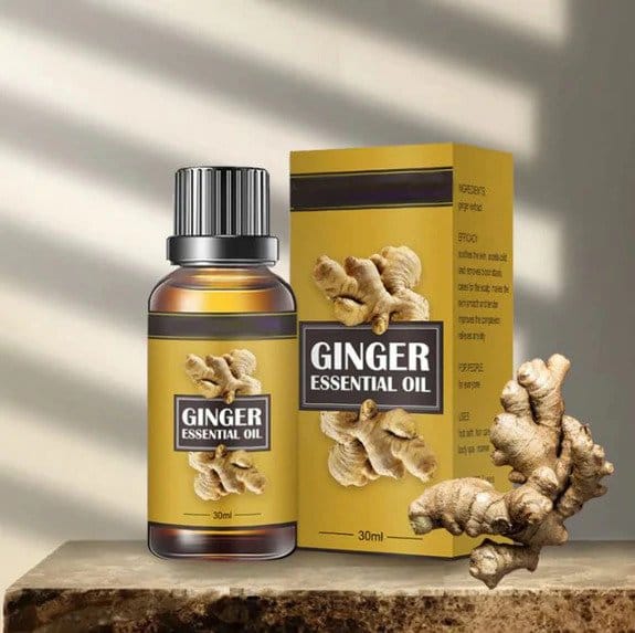 Lymphatic Drainage Detoxification Ginger Oil - flowerence