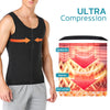 Load image into Gallery viewer, MANSON Gynecomastia Compress Zipper Vest - flowerence