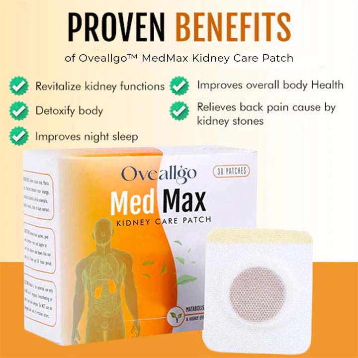 Oveallgo™ MedMax Ultimate Kidney Care Patch - flowerence