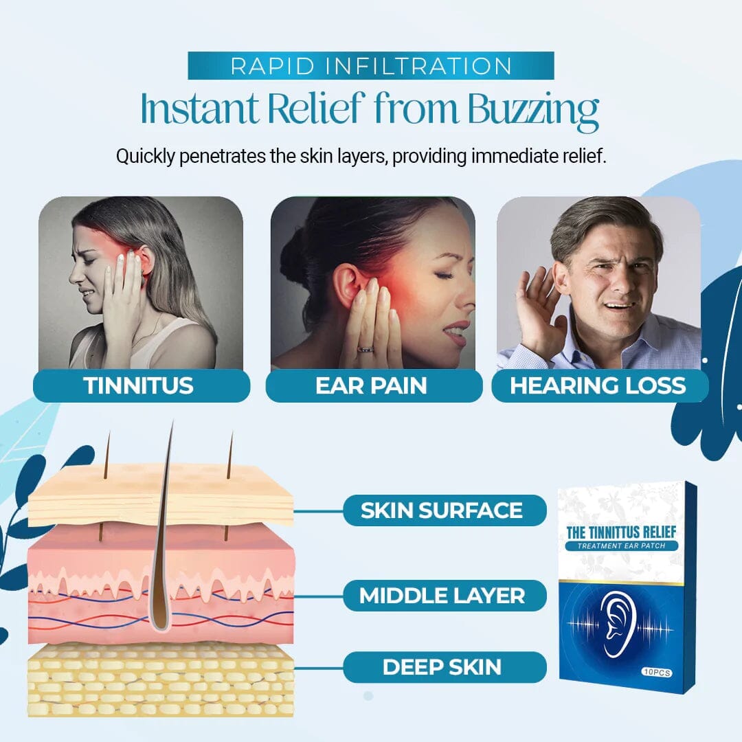 RingStop™ Tinnitus Relief Treatment Ear Patch - flowerence