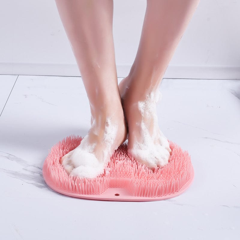 Silicone Foot Scrubber Mat - flowerence