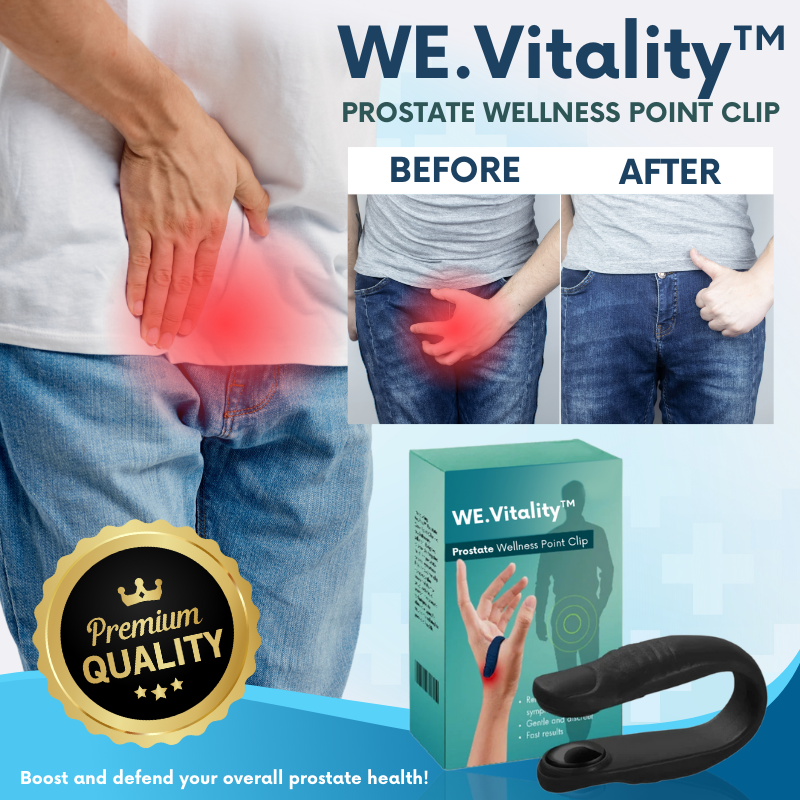 WE.Vitality™ Prostate Wellness Point Clip - flowerence