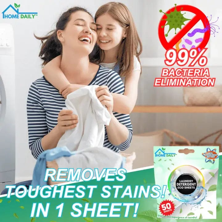 Home Daily™ Laundry Detergent Eco Sheets