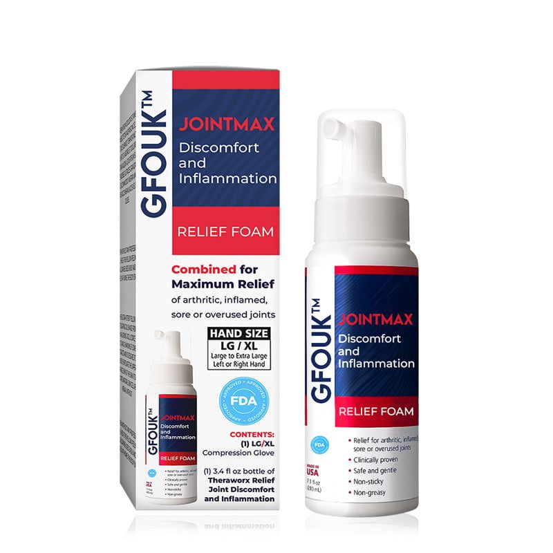 GFOUK™ JointMax Discomfort and Inflammation Relief Foam - flowerence