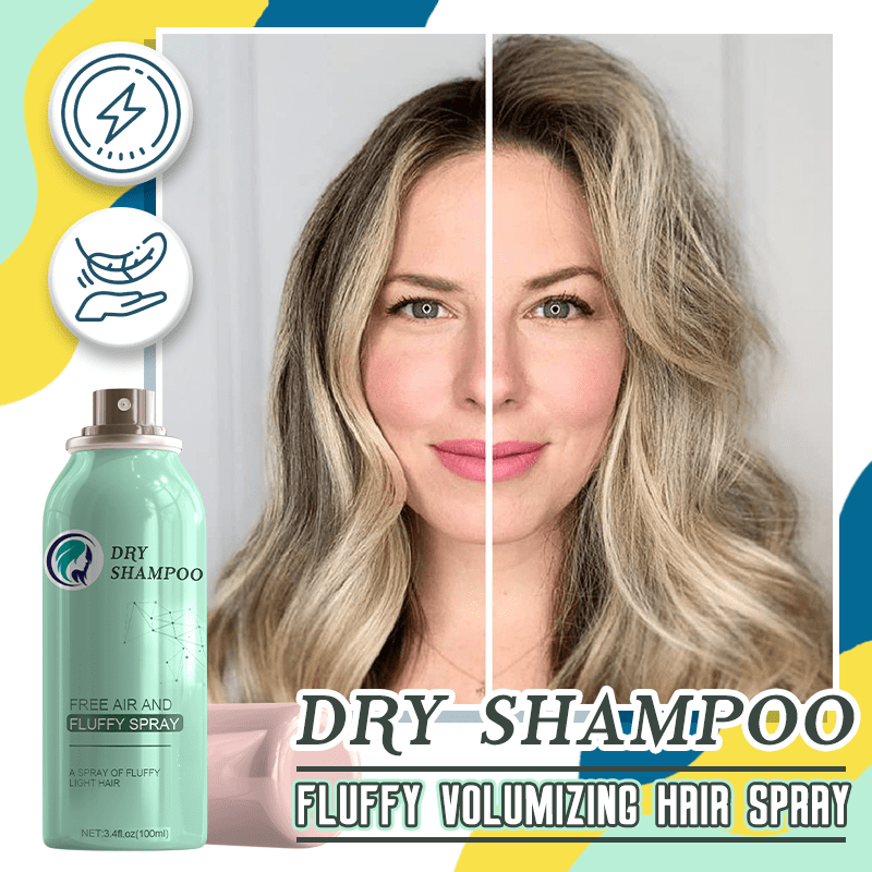 Dry Shampoo Fluffy Volumizing Hair Spray - flowerence