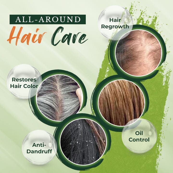 HueRenew™ Handmade Hair Darkening Shampoo Bar - flowerence