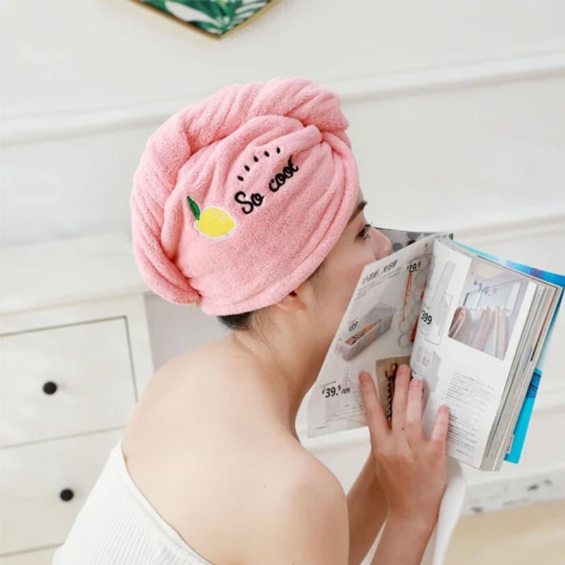Quick Drying Hair Towel - flowerence