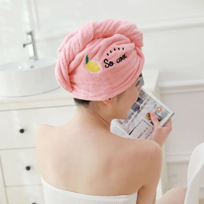 Quick Drying Hair Towel - flowerence