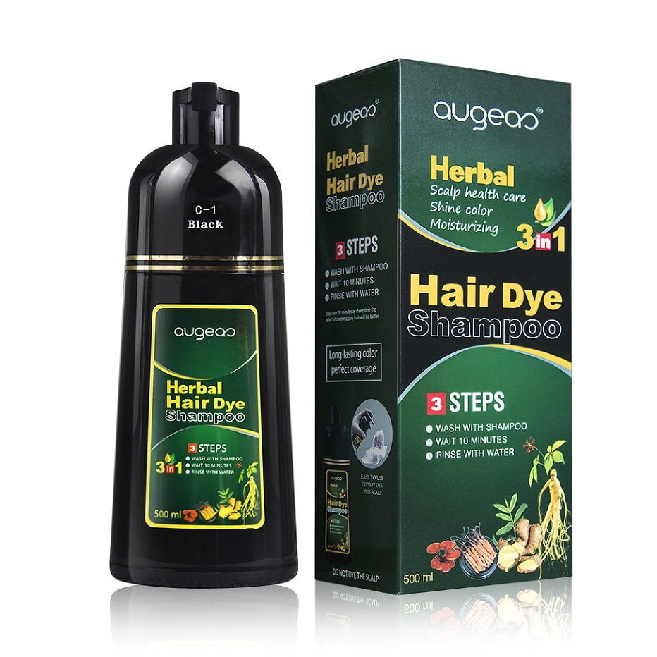 10Mins Natural Herbal Hair Coloring Shampoo - flowerence