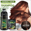 10Mins Natural Herbal Hair Coloring Shampoo