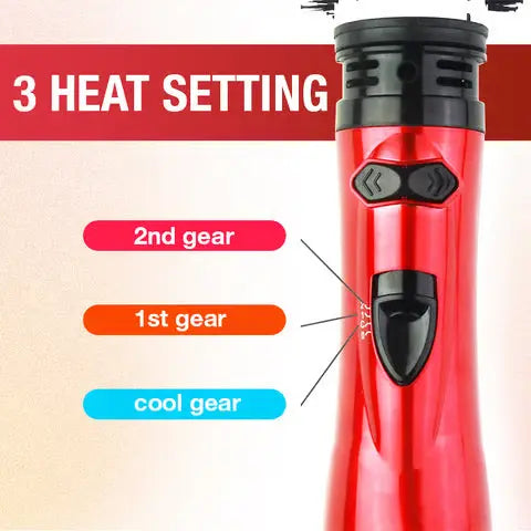 3 in 1 Hot Air Styler and Rotating Hair Dryer