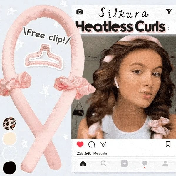 Silkura™ Heatless Curling Headband Set