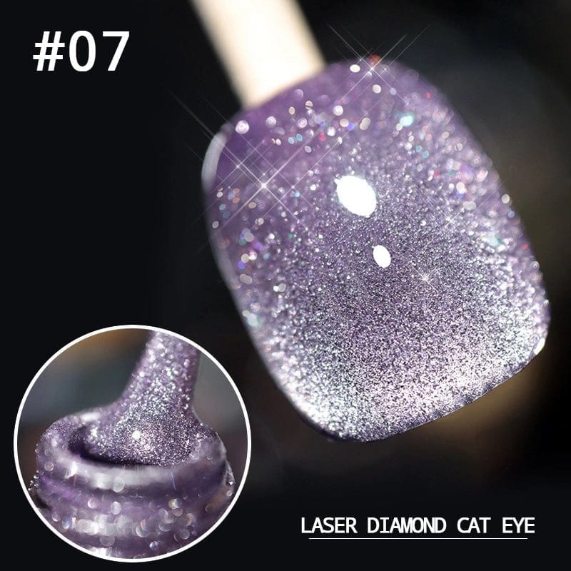 💎Laser Diamond Cat Eye Nail Polish💎 - flowerence