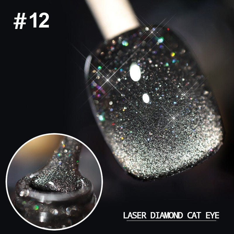 💎Laser Diamond Cat Eye Nail Polish💎 - flowerence