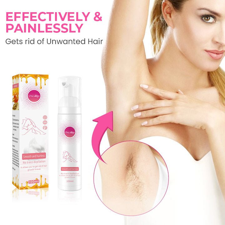 Oveallgo™ SmoothSweep Beeswax Hair Removal Mousse - flowerence
