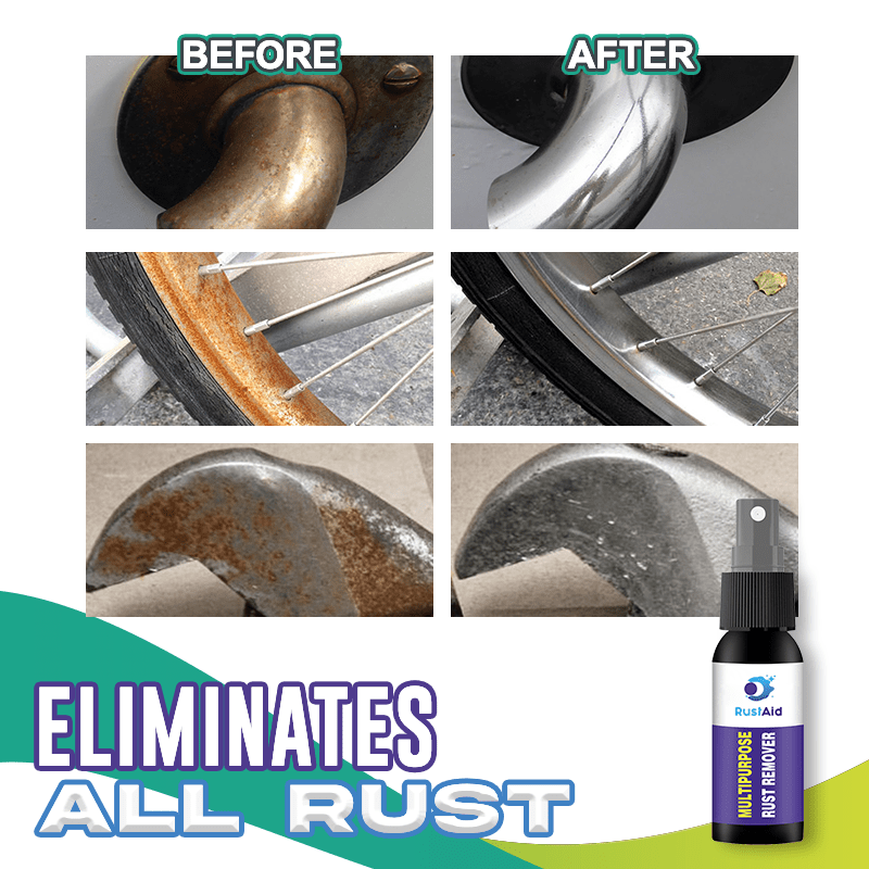 RustAid All-Purpose Rust Cleaning Spray - flowerence