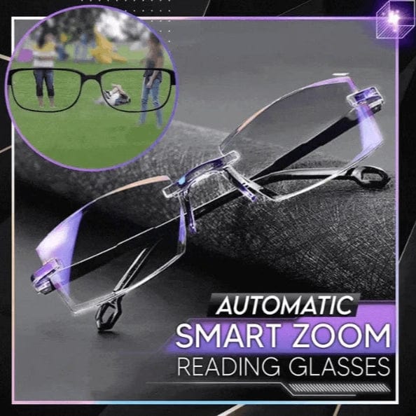 Automatic Smart Zoom Reading Glasses