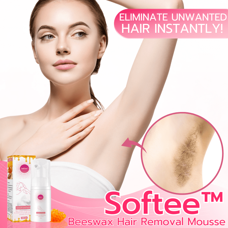 Softee™ Beeswax Hair Removal Mousse - flowerence