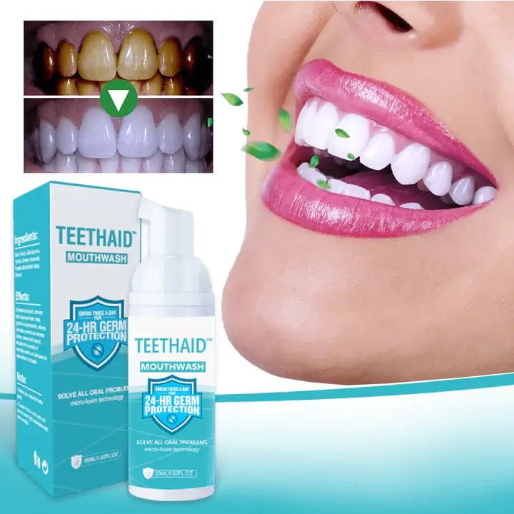 Teethaid™ Pure Herbal Teeth Whitening & Mouth Repair Mousse