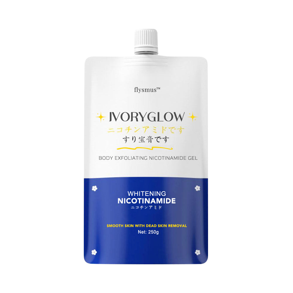 flysmus™ IvoryGlow Body Exfoliating Nicotinamide Gel - flowerence