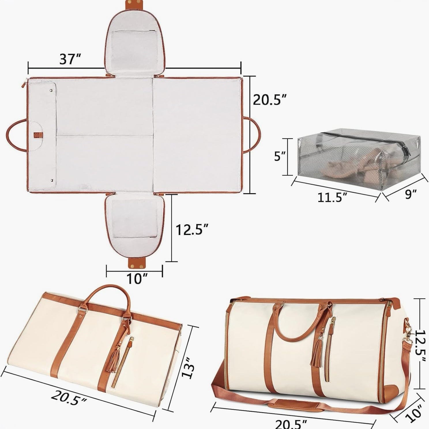 Travelista™ Foldable Clothing Travel Bag